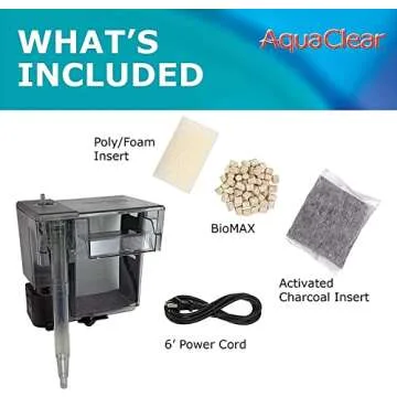 AquaClear 30 Power Filter for Aquariums 10-30 Gallons