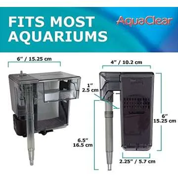 AquaClear 30 Power Filter for Aquariums 10-30 Gallons