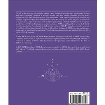 American Regions Mathematics League Contests 2015-2020