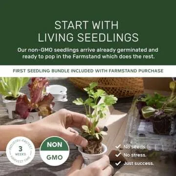 Lettuce Grow Farmstand Starter Kit | Hydroponic Garden Tower