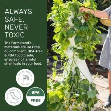 Lettuce Grow Farmstand Starter Kit | Hydroponic Garden Tower