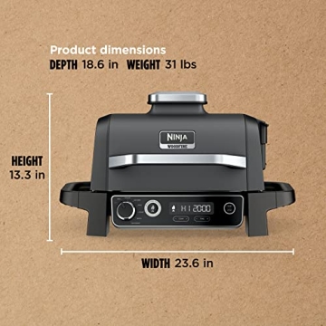 Ninja Woodfire Pro 7-in-1 Grill & Smoker