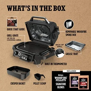 Ninja Woodfire Pro 7-in-1 Grill & Smoker