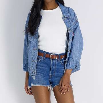 Levi's Women's Classic Roller Buckle Casual Belt