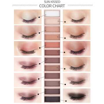 Nude Colors Eyeshadow Palette - 12 Shades Pack