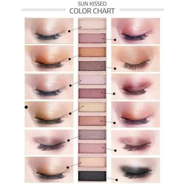 Nude Colors Eyeshadow Palette - 12 Shades Pack