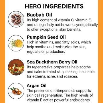 Lotus Moon Pumpkin Sea Buckthorn Facial Oil for Radiance