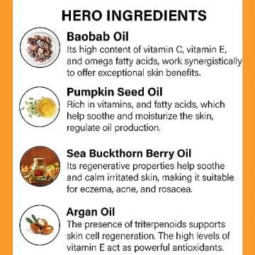 Lotus Moon Pumpkin Sea Buckthorn Facial Oil for Radiance