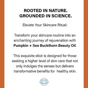 Lotus Moon Pumpkin Sea Buckthorn Facial Oil for Radiance