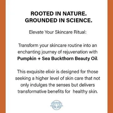 Lotus Moon Pumpkin Sea Buckthorn Facial Oil for Radiance
