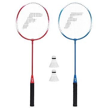 Franklin Sports Badminton Racket + Birdie Set - Replacement Badminton Equipment for Kids + Adults - ...