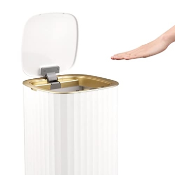 Elegant Motion Sensor Trash Can - ELPHECO 3.5 Gallon Design