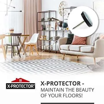 Chair Glides X-PROTECTOR - Premium Furniture Floor Protectors