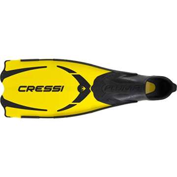 Cressi Pluma Fins - Lightweight Snorkeling and Diving Gear
