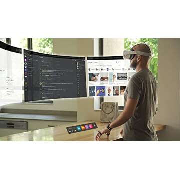 TAPWITHUS Tap Strap 2 - Wearable Keyboard, Mouse & Air Gesture Controller (Small-2021)