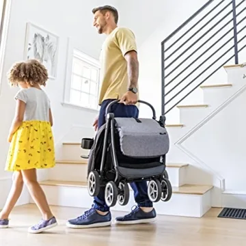 Evenflo Gold Otto Self-Folding Travel Stroller in Blue