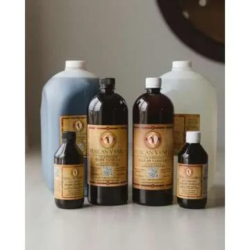 Pure Mexican Vanilla Extract - Clear 1 L for Baking