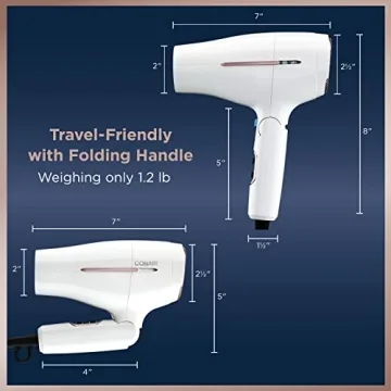 Conair Worldwide Travel Hair Dryer with Smart Voltage