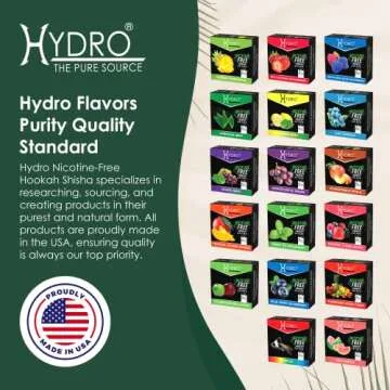 Hydro Fruit Mix Hookah Shisha Set of 5 Flavors