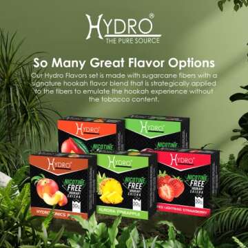 Hydro Fruit Mix Hookah Shisha Set of 5 Flavors