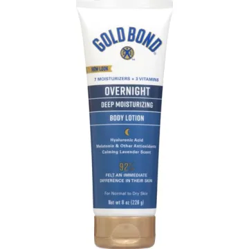Gold Bond Overnight Deep Moisturizing Lotion for All Skin Types