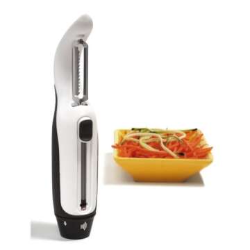 Prepara B000YMQPWQ Trio-Tri Blade Peeler, 1-Pack, White