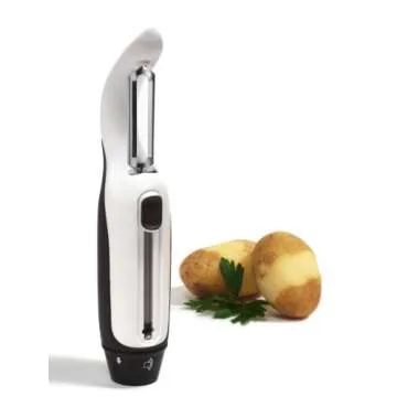 Prepara B000YMQPWQ Trio-Tri Blade Peeler, 1-Pack, White