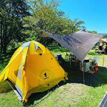 GEERTOP 2 Person Camping Tent Lightweight 4 Season Waterproof Double Layer All Weather Outdoor Survi...