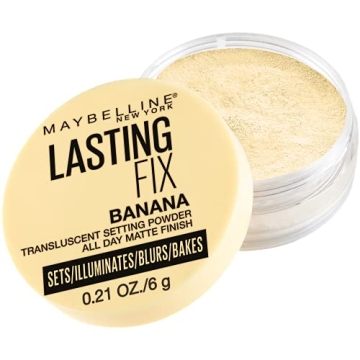 Maybelline Lasting Fix Banana Setting Powder for All-Day Coverage