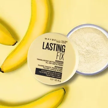 Maybelline Lasting Fix Banana Setting Powder for All-Day Coverage