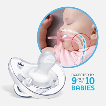 Chicco PhysioForma Silicone Pacifiers for Infants 0-6 Months