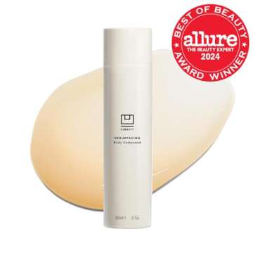 U Beauty Resurfacing Body Compound - Firming AHA & Retinol Serum with Shea Butter & Papain for Smoot...