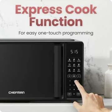 Chefman 0.7 Cu. Ft. Microwave with 10 Power Levels