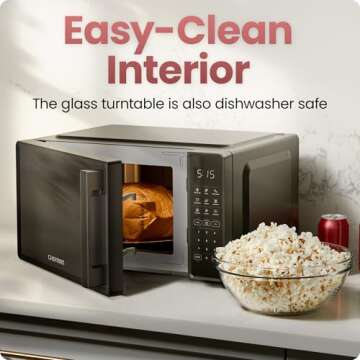 Chefman 0.7 Cu. Ft. Microwave with 10 Power Levels