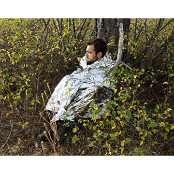 MEKKAPRO Mylar Thermal Blankets for Camping and Emergencies