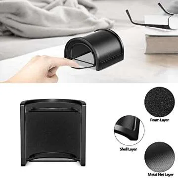 Pop Filter,PEMOTech [Upgraded Three Layers] Metal Mesh & Foam & Etamine Layer Microphone Windscreen Cover Handheld Mic Shield Mask,Microphone Accessories for Vocal Recording,Youtube videos,Streaming