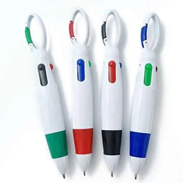 NSBELL 36PCS Colorful 4-in-1 Ballpoint Pens for Gifts