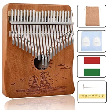 Sail Away Kalimba 21 Keys - Perfect for Everyone