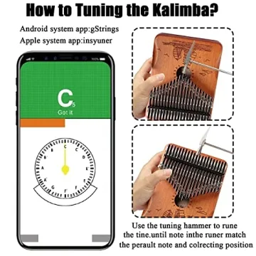 Beautiful Kalimba 21 Keys Thumb Piano for Everyone