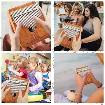 Beautiful Kalimba 21 Keys Thumb Piano for Everyone