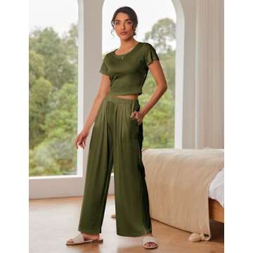 Ekouaer Women's Lounge Sets - Chic & Comfortable Fashion