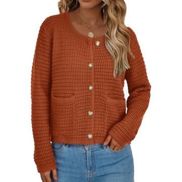 Buy PRETTYGARDEN Women's Knit Cardigan for Fall Fashion