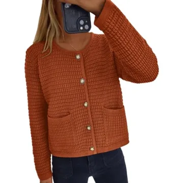 Buy PRETTYGARDEN Women's Knit Cardigan for Fall Fashion