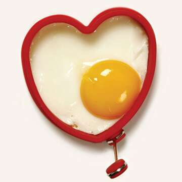 Norpro Heart Pancake Egg Rings Create Fun Breakfasts