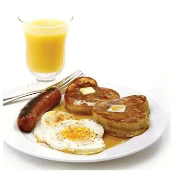 Norpro Heart Pancake Egg Rings Create Fun Breakfasts