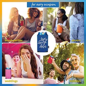 KOOZIE Beer Can Cooler Bulk Personalized Drink Holder