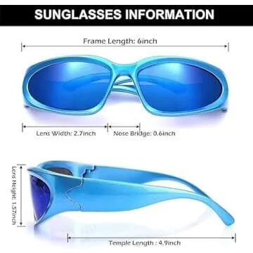 DUPER Black Sunglasses Woman- Ractangle Sunglasses for Womens, Trendy Sunglasses Men, Mob Wife Gold V Accent Sunglasses (Blue)