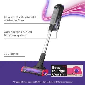 Powerful BLACK+DECKER Cordless Stick Vacuum with LED Lights