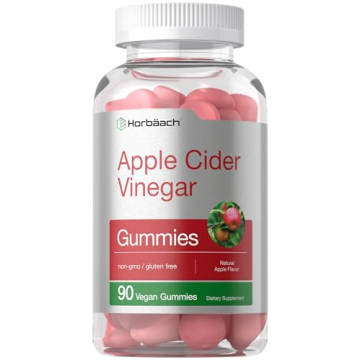 Horbäach Vegan Apple Cider Vinegar Gummies for Health