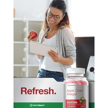Horbäach Vegan Apple Cider Vinegar Gummies for Health